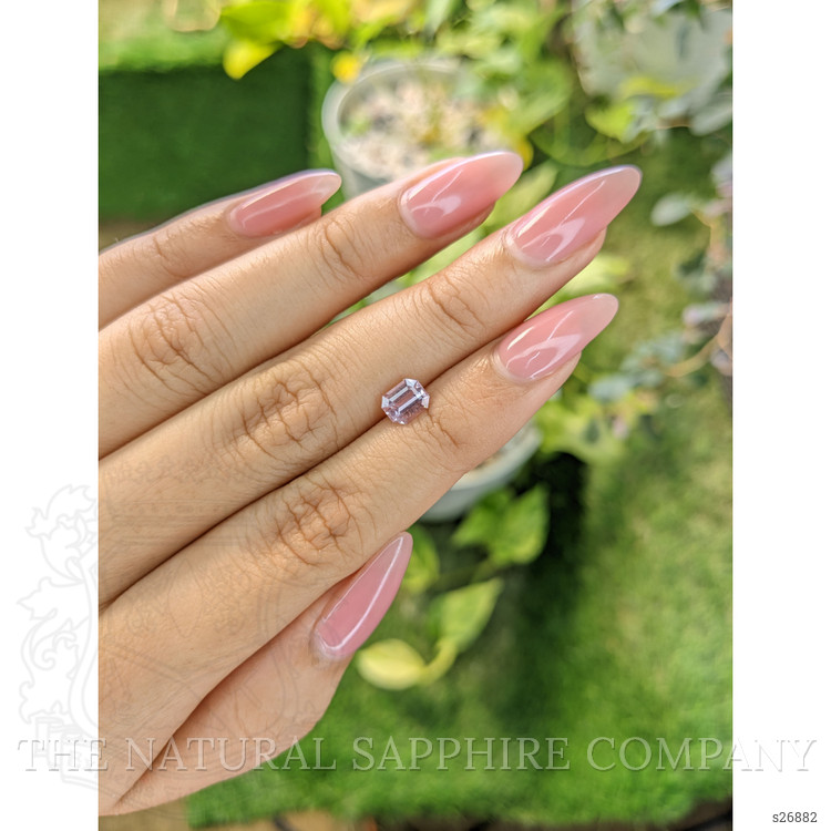 1.05 Ct. Purplish Pink Sapphire from Ceylon (Sri Lanka)