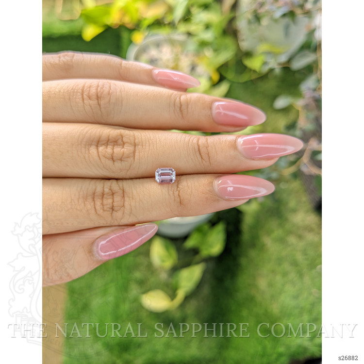 1.05 Ct. Purplish Pink Sapphire from Ceylon (Sri Lanka)