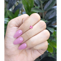 0.68 Ct. Pink Sapphire from Ceylon (Sri Lanka) Life Style