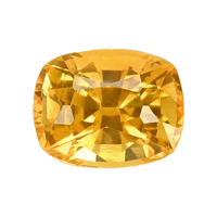 1.13 Ct. Orangish Yellow Sapphire from Ceylon (Sri Lanka) Video