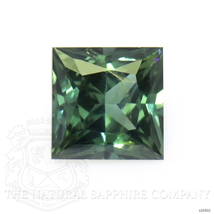 0.60 Ct. Green Sapphire from Ceylon (Sri Lanka)
