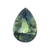 0.88 Ct. Bluish Green Sapphire from Ceylon (Sri Lanka) Video