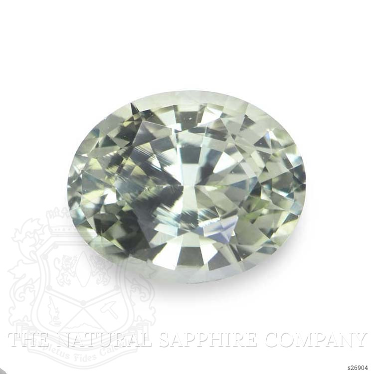 0.46 Ct. Green Sapphire from Ceylon (Sri Lanka)