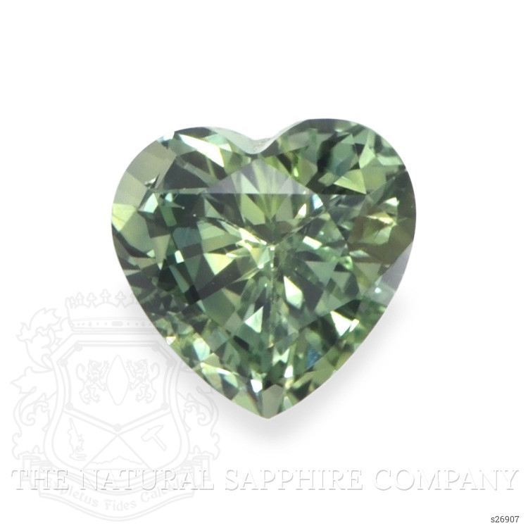 0.81 Ct. Green Sapphire from Ceylon (Sri Lanka)