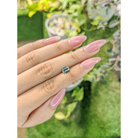 0.88 Ct. Green Sapphire from Ceylon (Sri Lanka) Life Style