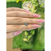 0.88 Ct. Green Sapphire from Ceylon (Sri Lanka) Life Style