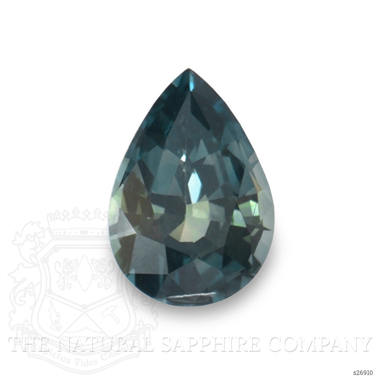 0.83 Ct. Greenish Blue Sapphire from Ceylon (Sri Lanka)