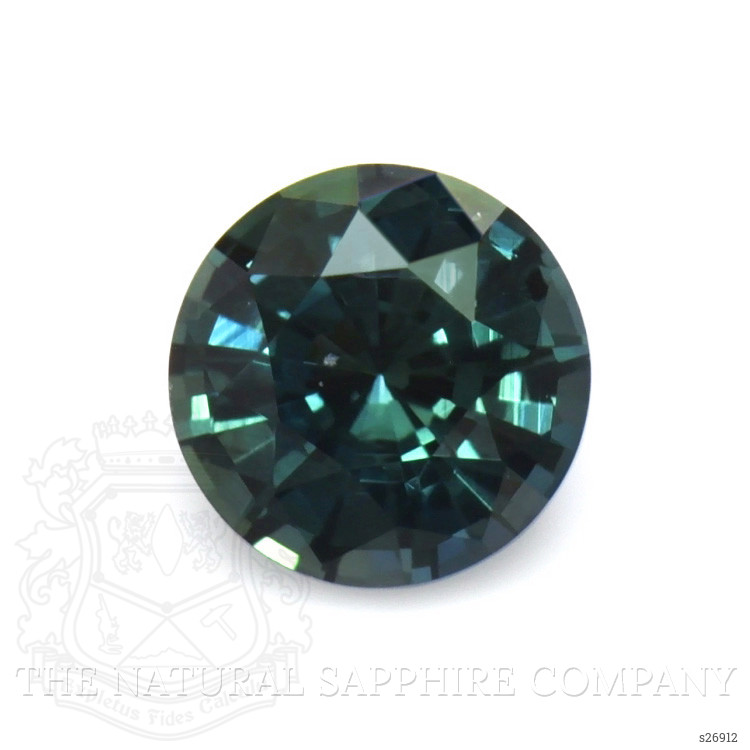 0.59 Ct. Bluish Green Sapphire from Ceylon (Sri Lanka)