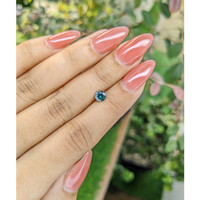 0.59 Ct. Bluish Green Sapphire from Ceylon (Sri Lanka) Life Style