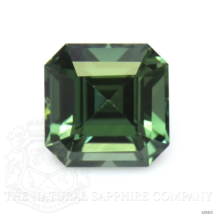 0.87 Ct. Green Sapphire from Ceylon (Sri Lanka)