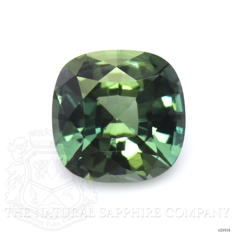 0.69 Ct. Green Sapphire from Ceylon (Sri Lanka)