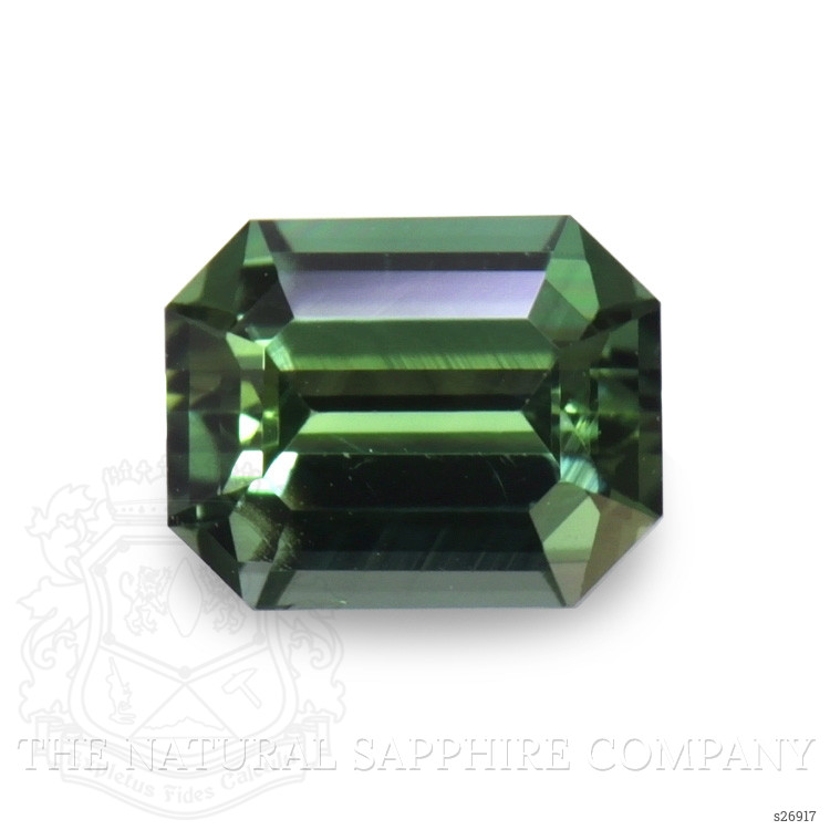 0.55 Ct. Green Sapphire from Ceylon (Sri Lanka)