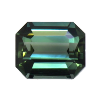 0.53 Ct. Bluish Green Sapphire from Ceylon (Sri Lanka) Video