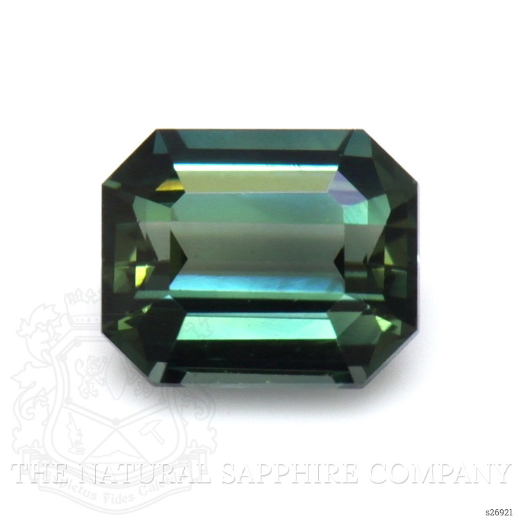 0.53 Ct. Bluish Green Sapphire from Ceylon (Sri Lanka)