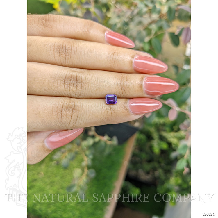 0.92 Ct. Color Change Sapphire from Ceylon (Sri Lanka)