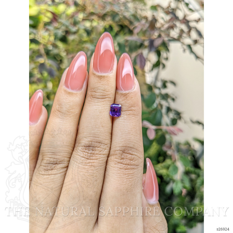 0.92 Ct. Color Change Sapphire from Ceylon (Sri Lanka)