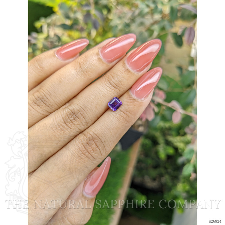 0.92 Ct. Color Change Sapphire from Ceylon (Sri Lanka)