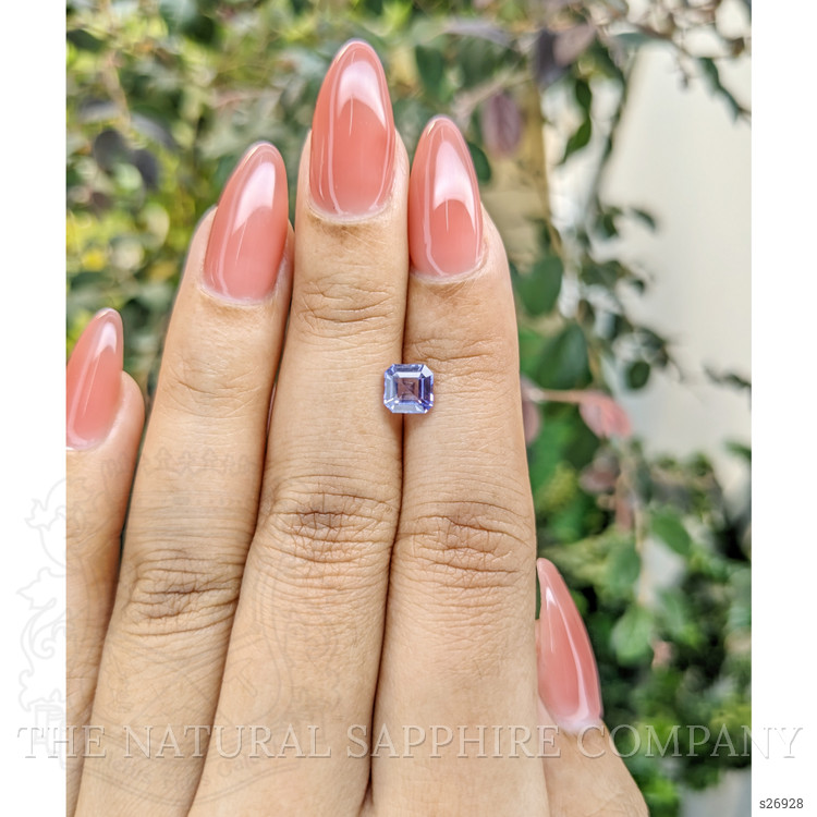 1.06 Ct. Purple Sapphire from Ceylon (Sri Lanka)