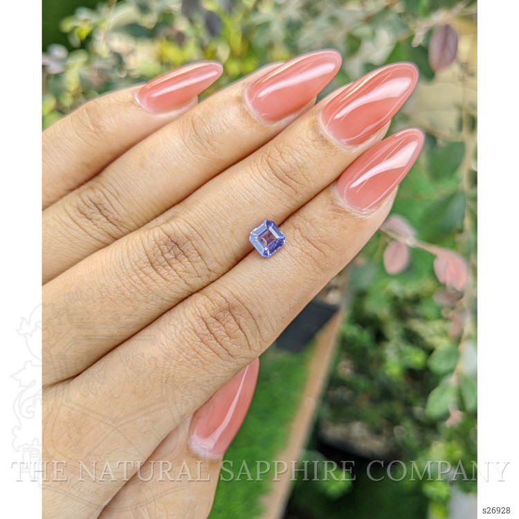 1.06 Ct. Purple Sapphire from Ceylon (Sri Lanka)