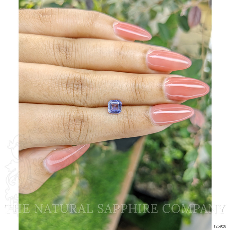 1.06 Ct. Purple Sapphire from Ceylon (Sri Lanka)