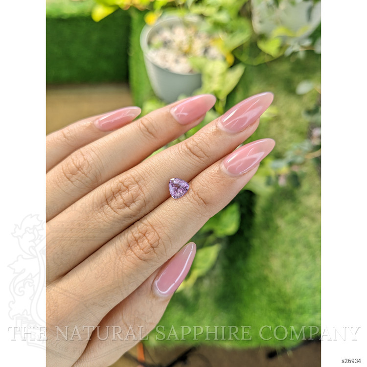 1.23 Ct. Purplish Pink Sapphire from Ceylon (Sri Lanka)