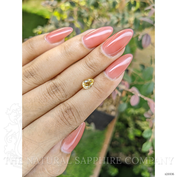 1.06 Ct. Yellow Sapphire from Ceylon (Sri Lanka)