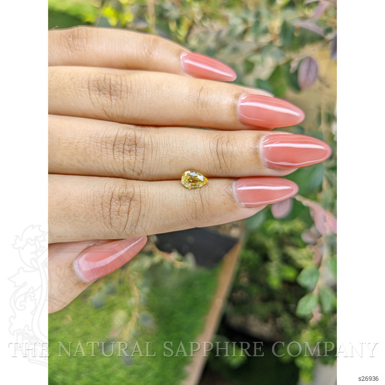 1.06 Ct. Yellow Sapphire from Ceylon (Sri Lanka)