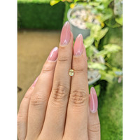 0.55 Ct. Yellow Sapphire from Ceylon (Sri Lanka) Life Style