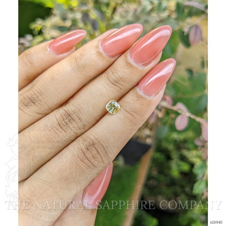 0.70 Ct. Yellow Sapphire from Ceylon (Sri Lanka)