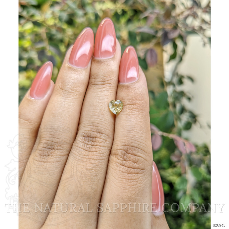 1.04 Ct. Yellow Sapphire from Ceylon (Sri Lanka)