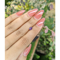 0.58 Ct. Pinkish Purple Sapphire from Ceylon (Sri Lanka) Life Style