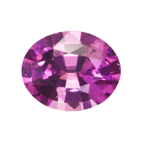 0.38 Ct.Tw. Oval Sapphire