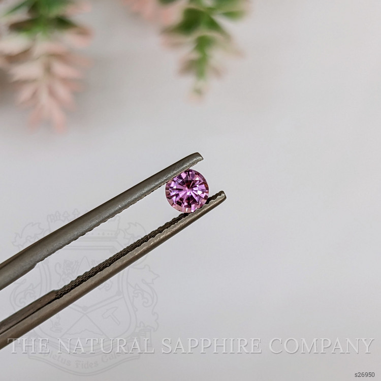 0.45 Ct. Purplish Pink Sapphire from Ceylon (Sri Lanka)