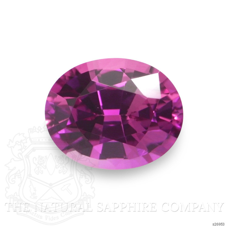 0.53 Ct. Purplish Pink Sapphire from Ceylon (Sri Lanka)