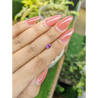 0.63 Ct. Pinkish Purple Sapphire from Ceylon (Sri Lanka) Life Style
