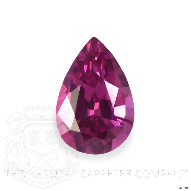 0.59 Ct. Purplish Pink Sapphire from Ceylon (Sri Lanka)