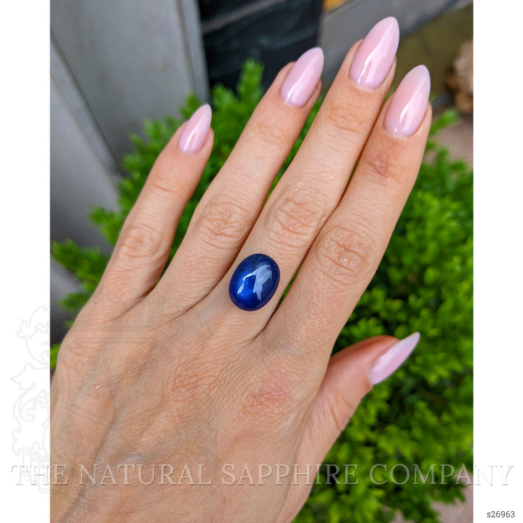10.13 Ct. Blue Star Sapphire from Burma (Myanmar)