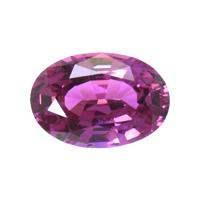 0.66 Ct.Tw. Oval Sapphire