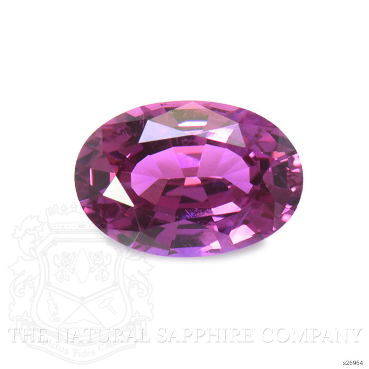0.66 Ct. Pinkish Purple Sapphire from Ceylon (Sri Lanka)