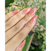 0.59 Ct. Pinkish Purple Sapphire from Ceylon (Sri Lanka) Life Style