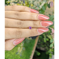 0.49 Ct. Pinkish Purple Sapphire from Ceylon (Sri Lanka) Life Style