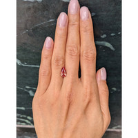 2.57 Ct. Padparadscha Sapphire from Madagascar Life Style