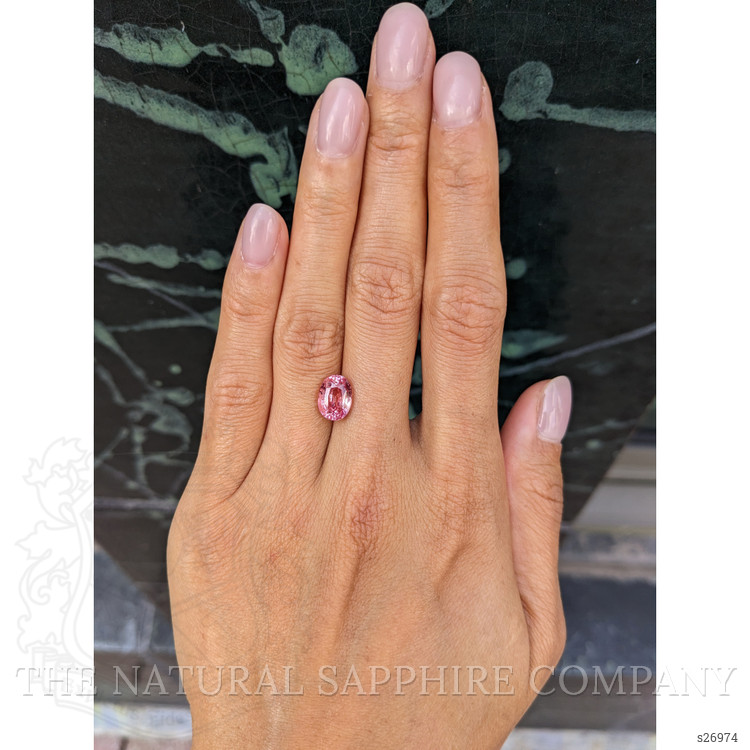 4.03 Ct. Padparadscha Sapphire from Ceylon (Sri Lanka)