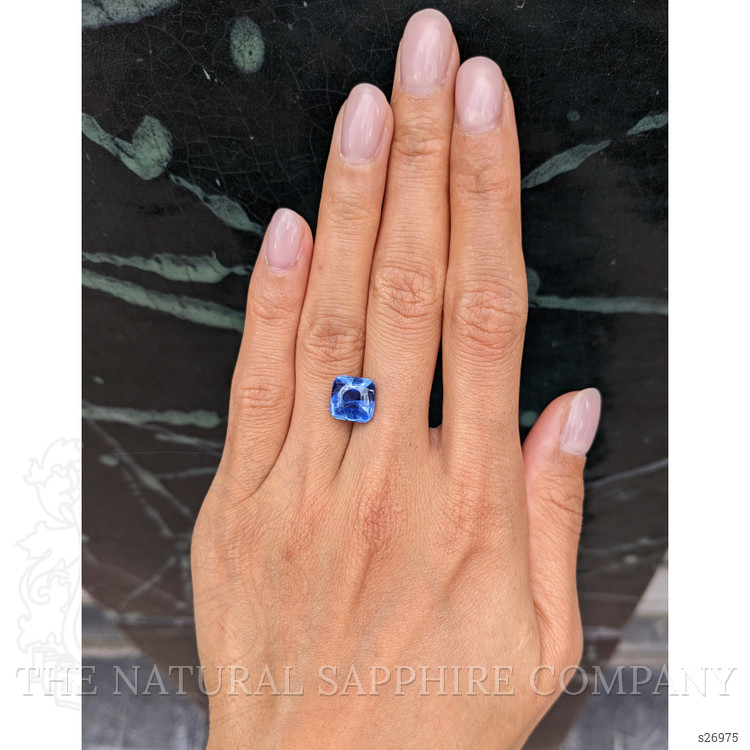 5.62 Ct. Blue Cabochon Sapphire from Ceylon (Sri Lanka)