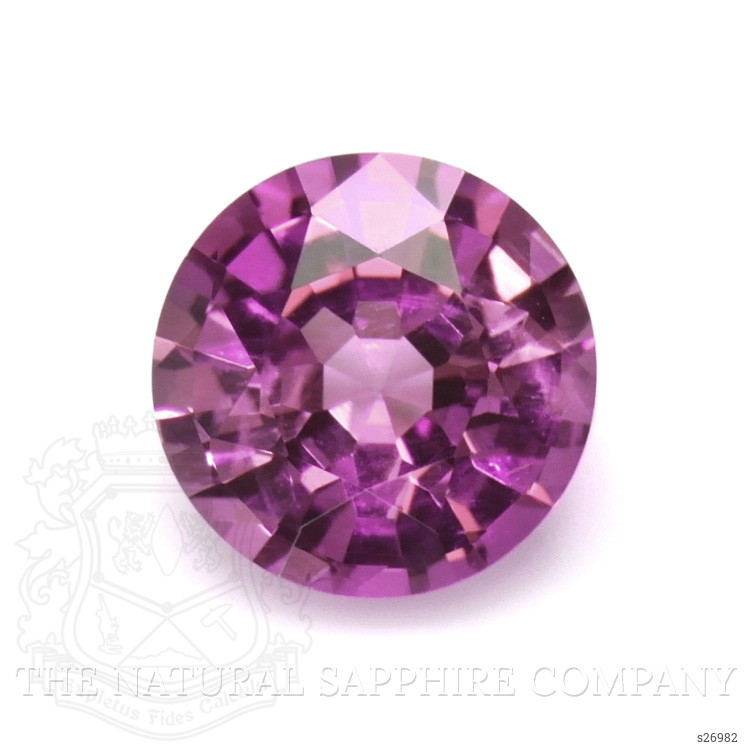 0.78 Ct. Pinkish Purple Sapphire from Ceylon (Sri Lanka)