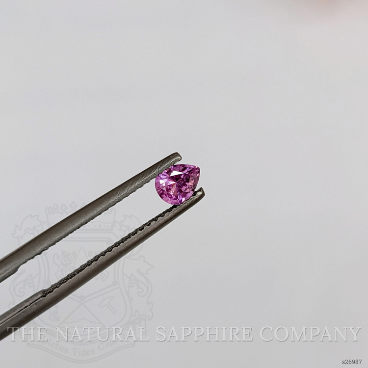 0.39 Ct. Pink Sapphire from Ceylon (Sri Lanka)