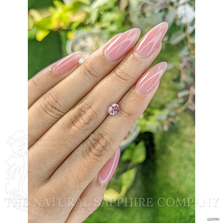 0.78 Ct. Pink Sapphire from Ceylon (Sri Lanka)