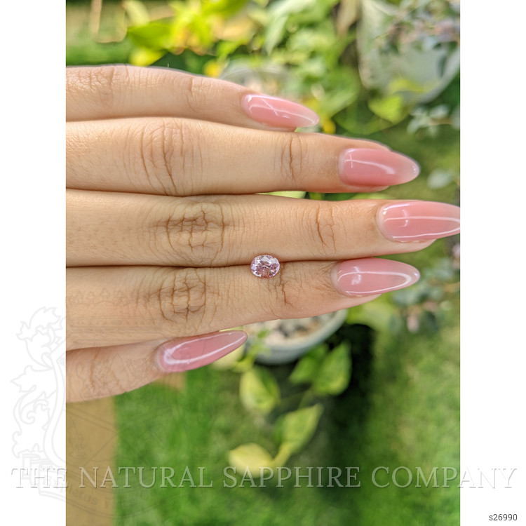 0.78 Ct. Pink Sapphire from Ceylon (Sri Lanka)