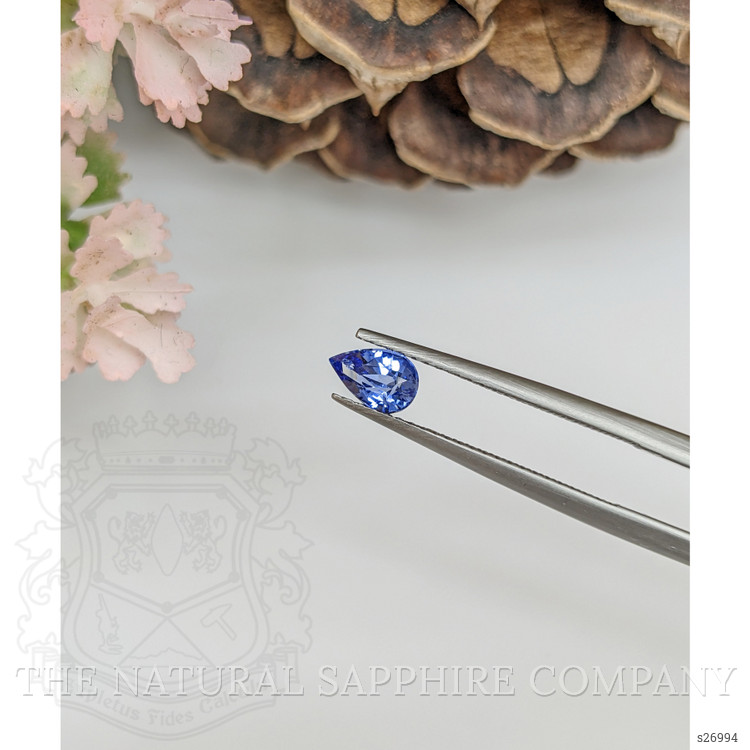 0.60 Ct. Blue Sapphire from Ceylon (Sri Lanka)