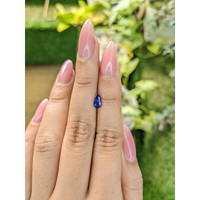 0.67 Ct. Blue Sapphire from Ceylon (Sri Lanka) Life Style